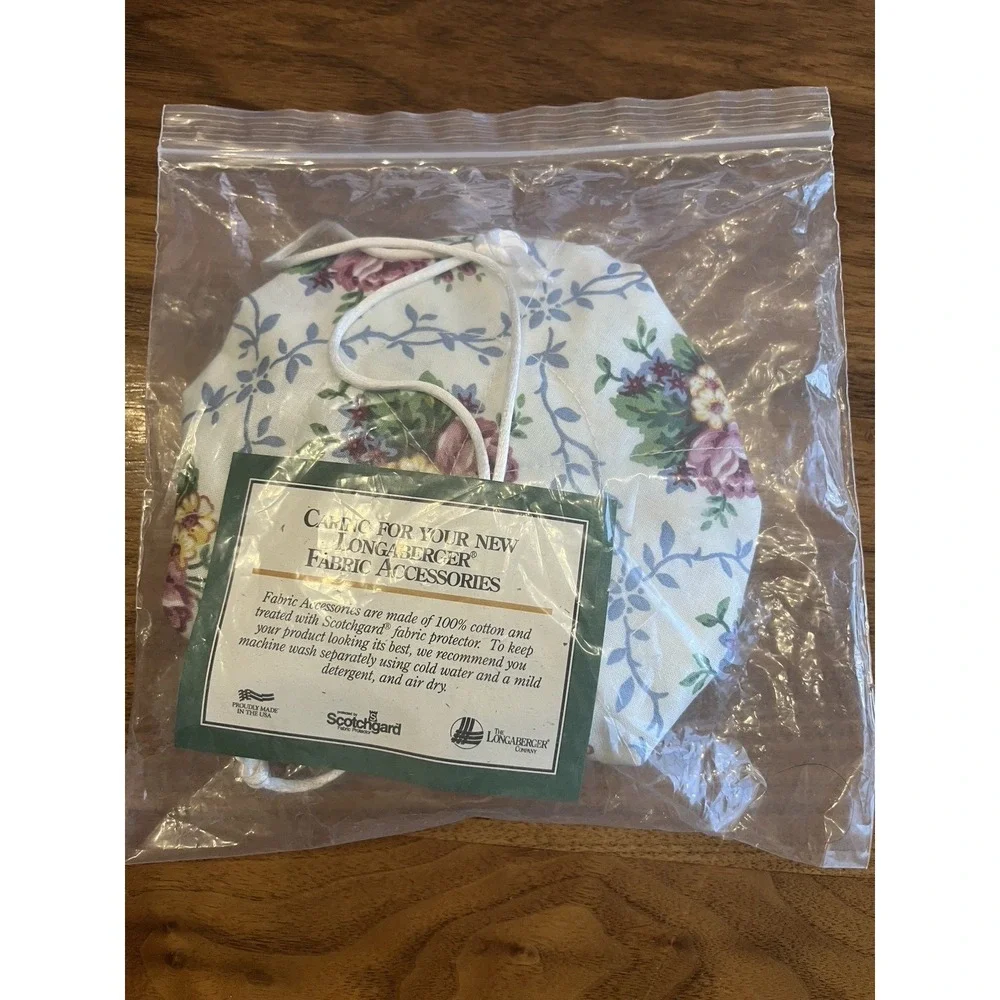Longaberger Rings & Things Jewelry Pouch Liner Mother's Day 2427955 NEW‎